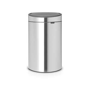 Dotykový oceľový odpadkový kôš v matne striebornej farbe 40 l Touch Bin – Brabantia