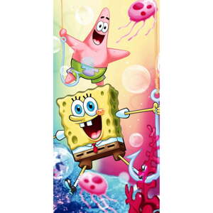 Bavlnená detská osuška 70x140 cm Sponge Bob - Jerry Fabrics