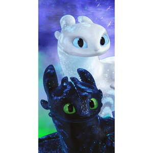 Bavlnená detská osuška 70x140 cm How to Train Your Dragon – Jerry Fabrics