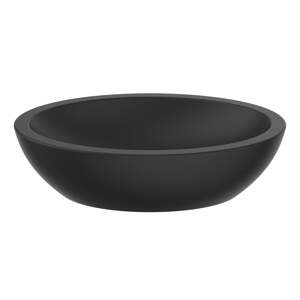 Matne čierne keramické umývadlo 60x42 cm Strada O – Ideal Standard