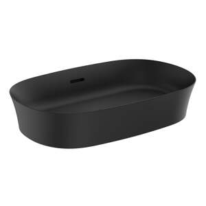 Matne čierne keramické umývadlo 60x38 cm Ipalyss – Ideal Standard