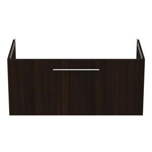 Tmavohnedá závesná skrinka pod umývadlo v dekore duba 100x44 cm i.Life B – Ideal Standard