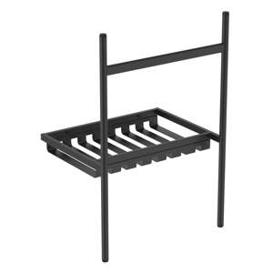 Čierny kovový podstavec pod umývadlo 56x84 cm Conca – Ideal Standard