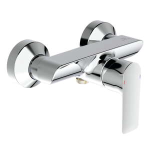Sprchová nástenná batéria v lesklo striebornej farbe Connect Air – Ideal Standard