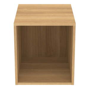 Nízka závesná kúpeľňová skrinka v dekore duba v prírodnej farbe 40x44 cm i.Life B – Ideal Standard