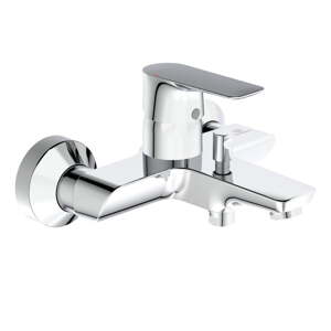 Vaňová nástenná batéria v lesklo striebornej farbe Connect Air – Ideal Standard