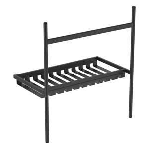 Čierny kovový podstavec pod umývadlo 76x84 cm Conca – Ideal Standard