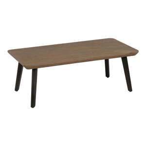 Hnedý konferenčný stolík z jedľového dreva 60x120 cm Paul – Ixia