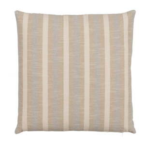 Dekoračný vankúš s prímesou ľanu 50x50 cm Stripy – Ixia