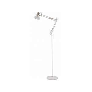 Biela stojacia lampa s kovovým tienidlom Artemia F – GTV