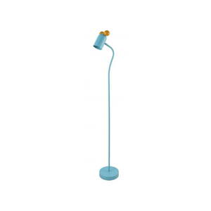 Svetlomodrá stojacia lampa s kovovým tienidlom (výška 133,5 cm) Mouse – GTV