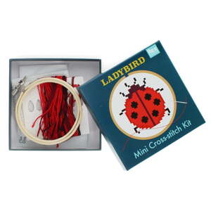 Kreatívna súprava Cross-stitch Kit Ladybird – Rex London
