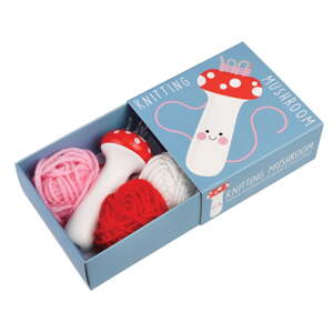 Kreatívna súprava Knitting Kit Mushroom – Rex London
