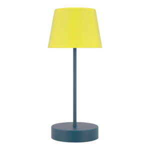 Žlto-modrá LED stmievateľná stolová lampa (výška 33,5 cm) Oscar – Remember