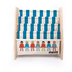 Látková detská knižnica v prírodnej farbe 60x70 cm – Playmobil