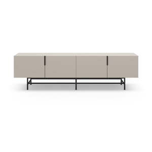 Krémovobiely TV stolík 200x63,5 cm Eldia – Marckeric