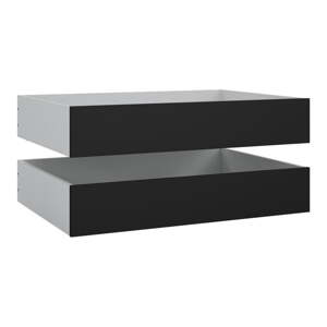 Čierne zásuvky pod posteľ v súprave 2 ks 90x190/140x190 cm Naia – Tvilum