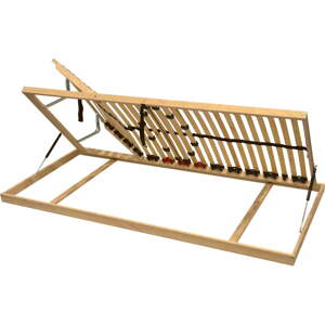 Polohovateľný/výklopný lamelový rošt 90x200 cm DOUBLE BVH – Materasso