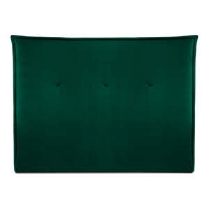 Tmavozelené čelo postele 160x120 cm Monica – Milo Casa