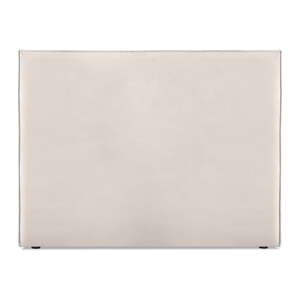 Krémovobiele čelo postele 140x120 cm Natalia – Milo Casa