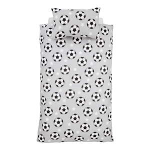 Flanelová detská obliečka do postieľky 120x150 cm Football Stars – Catherine Lansfield