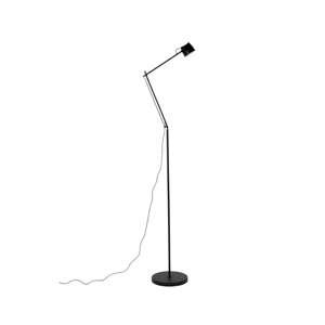 Čierna stojacia lampa (výška  144 cm) Logan – White Label
