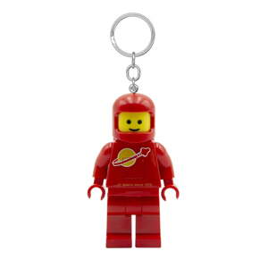 Červená kľúčenka so svietidlom Spaceman – LEGO®