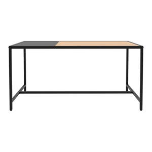 Čierny/v prírodnej farbe konferenčný stolík 60x100 cm Altino – Unique Furniture