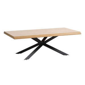 Konferenčný stolík s doskou v dubovom dekore v prírodnej farbe 68x130 cm Arno – Unique Furniture
