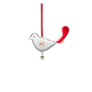 Sklenená vianočná ozdoba Bird – Holmegaard