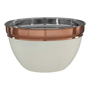 Misa z nehrdzavejúcej ocele v medenej farbe/béžová ø 18 cm Prescott – Premier Housewares