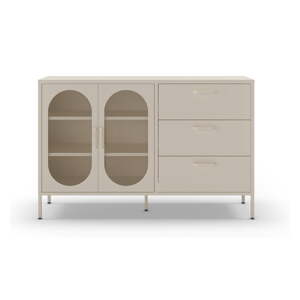 Krémovobiela komoda 140x90 cm Diora – Marckeric