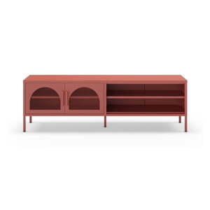 TV stolík v tehlovej farbe 160x50 cm Diora – Marckeric