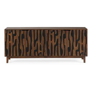 Hnedá komoda 190x80 cm Kantu – Marckeric