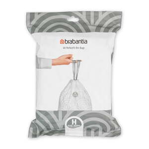 Vrecia na odpadky 40 ks 60 l PerfectFit H – Brabantia