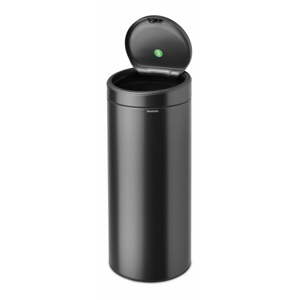 Tmavosivý dotykový oceľový odpadkový kôš 30 l Touch Bin – Brabantia