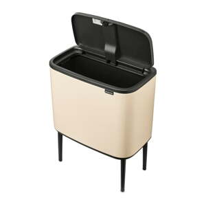 Béžový dotykový oceľový odpadkový kôš 36 l Bo Touch Bin – Brabantia