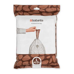 Vrecia na odpadky 40 ks 45 l PerfectFit L – Brabantia