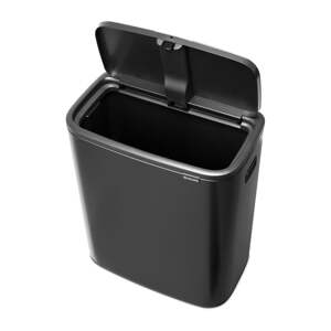 Tmavosivý dotykový oceľový odpadkový kôš 60 l Bo Touch Bin – Brabantia