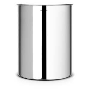 Oceľový odpadkový kôš v lesklej striebornej farbe 15 l – Brabantia