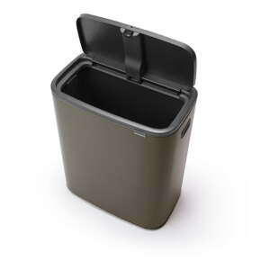 Sivý dotykový oceľový odpadkový kôš 60 l Bo Touch Bin – Brabantia