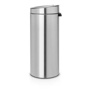 Dotykový oceľový odpadkový kôš v matne striebornej farbe 30 l Touch Bin – Brabantia