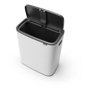 Biely dotykový oceľový odpadkový kôš 60 l Bo Touch Bin – Brabantia
