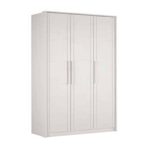 Biela šatníková skriňa z bukového dreva 154x220 cm Timo – Olivia Living