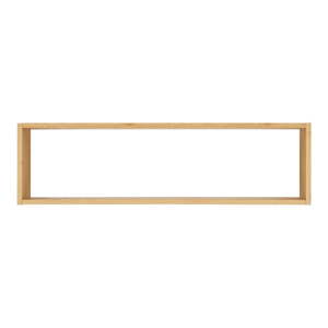 Poschodová bambusová polica v prírodnej farbe 70 cm Ember – House Nordic