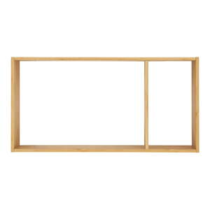 Poschodová bambusová polica v prírodnej farbe 70 cm Ember – House Nordic