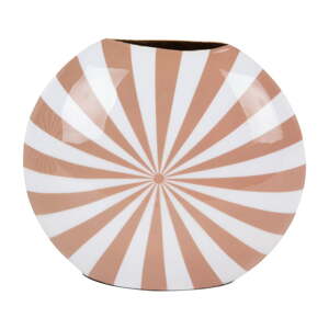 Biela/oranžová váza (výška  19 cm) Candy Swirl – PT LIVING