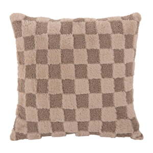 Mikroplyšový dekoračný vankúš 45x45 cm Checker – PT LIVING