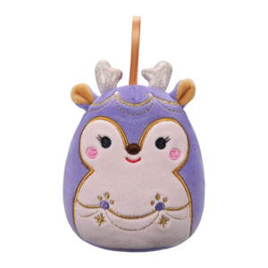 Textilná vianočná ozdoba ø 10 cm Reindeer Jaida – SQUISHMALLOWS