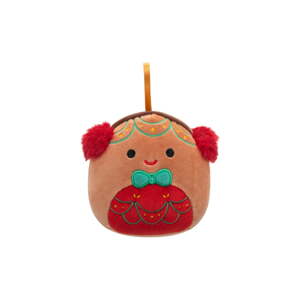 Textilná vianočná ozdoba ø 10 cm Gingerbread Nick – SQUISHMALLOWS